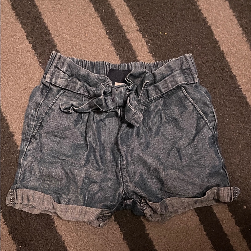 Oshkosh Denim shorts with bow on waist and pockets